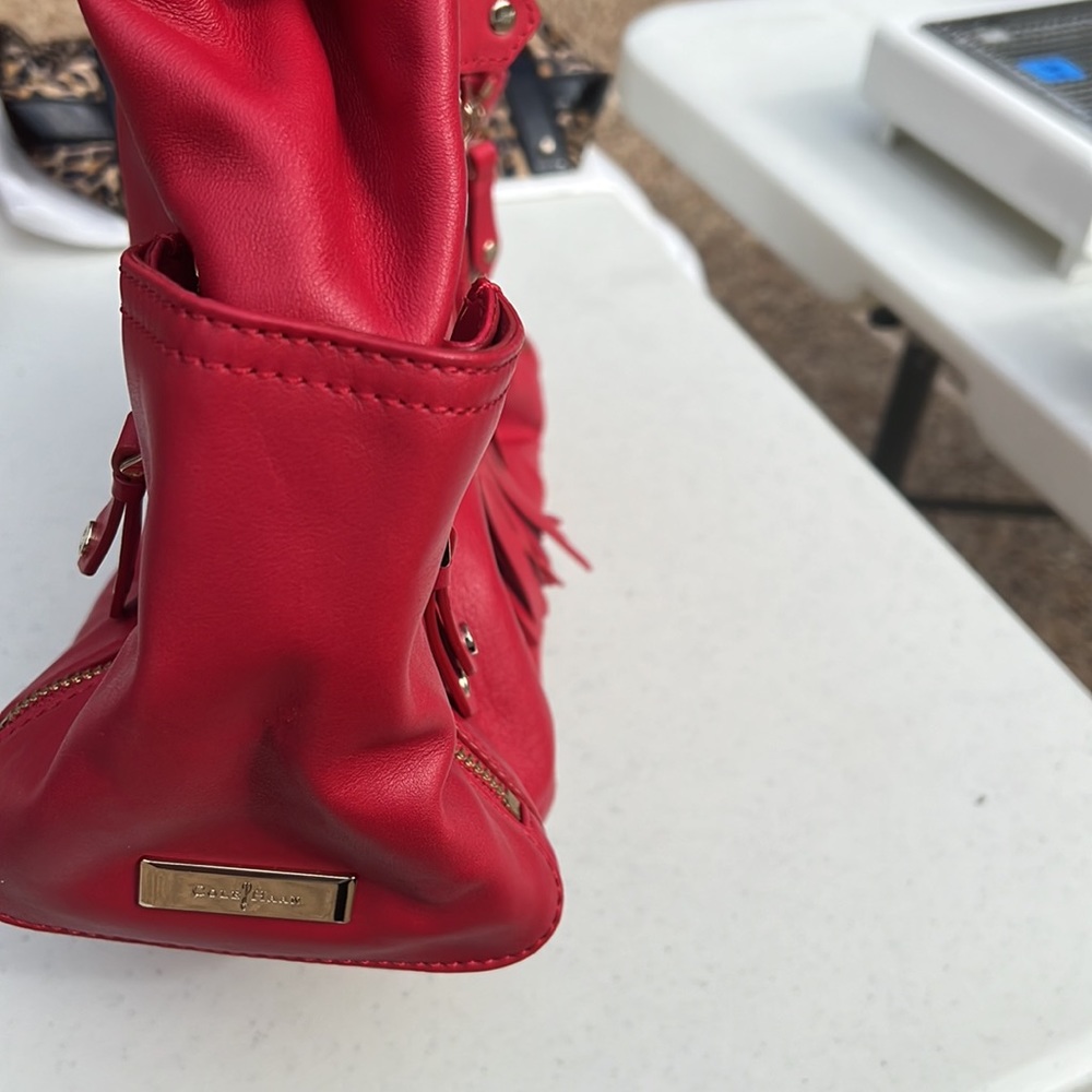 Cole Hahn leather red bag - great condition! - Picture 4 of 4